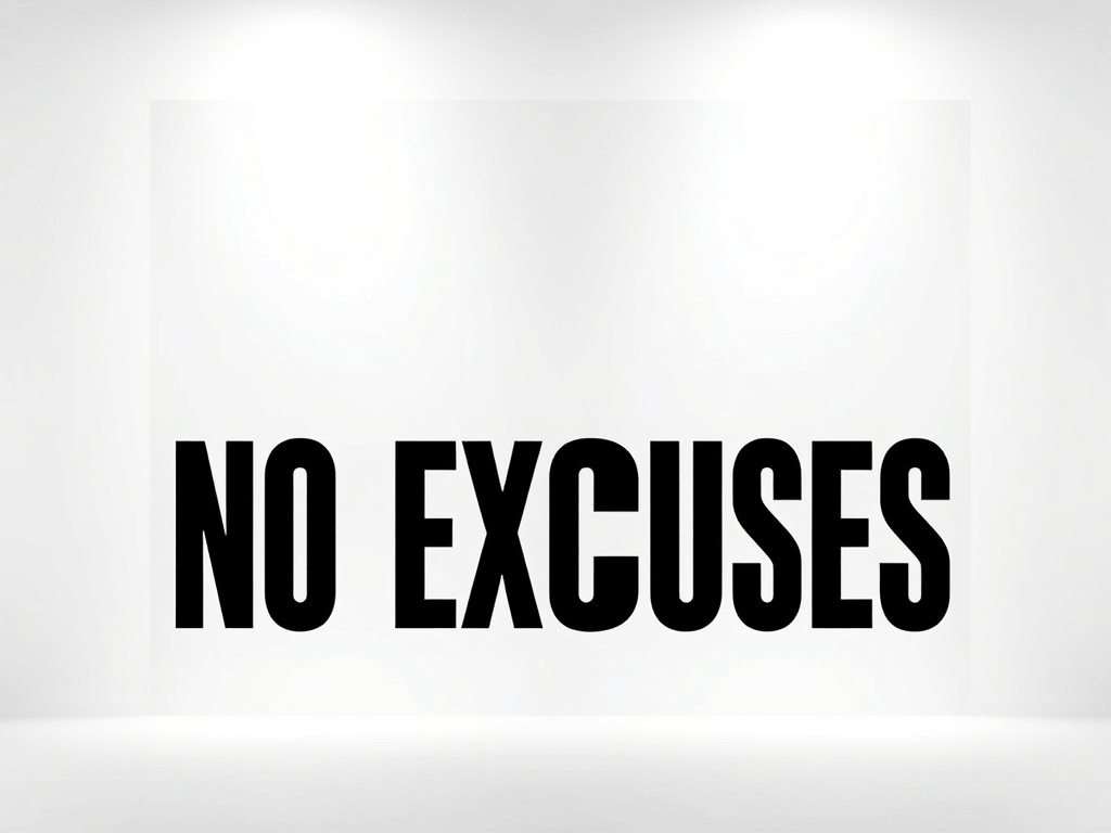 No Excuses
